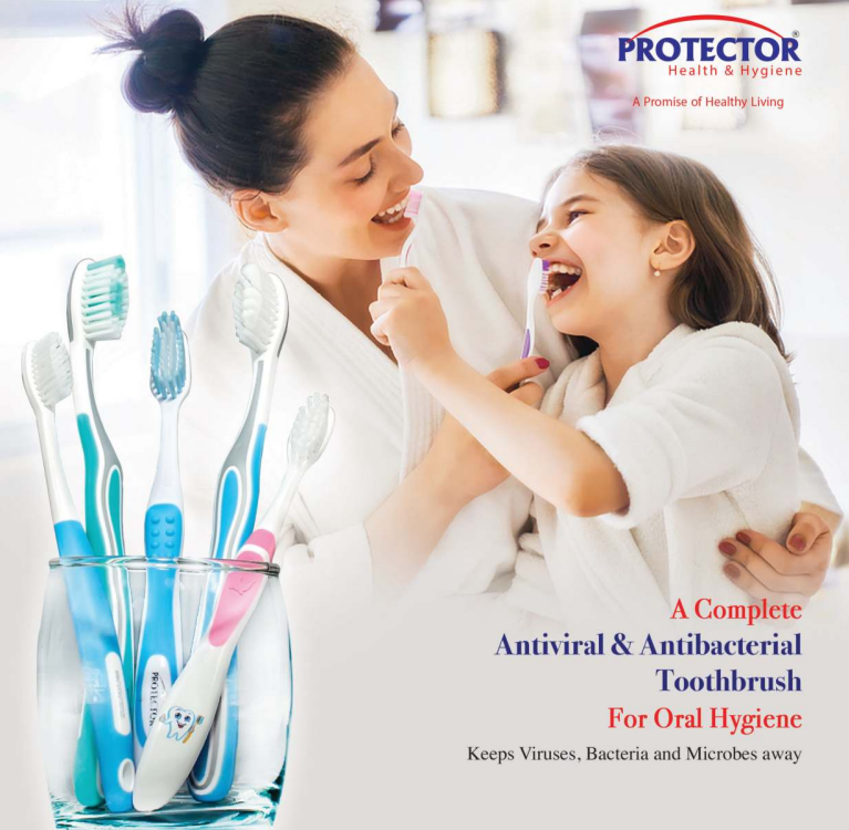 Antiviral & Antibacterial Toothbrushes