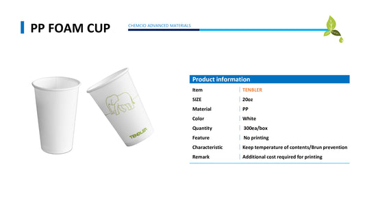 Eco-Friendly Cups - 20 OZ