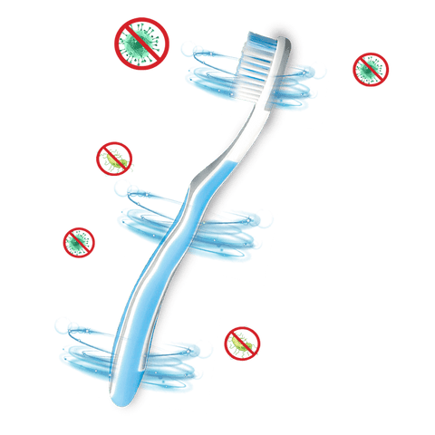 Protector® Antiviral Antibacterial Toothbrush - Premium Medium