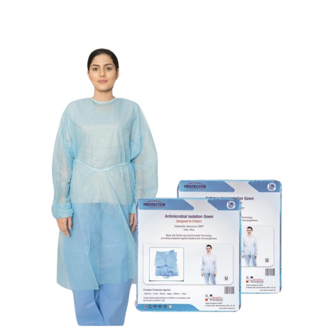 Antimicrobial Isolation Gowns