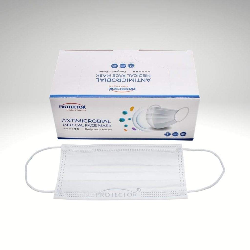 Antiviral & Antimicrobial Medical Face Masks