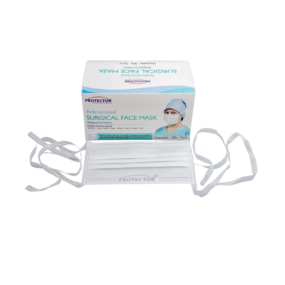 Antiviral & Antimicrobial Surgical Face Masks