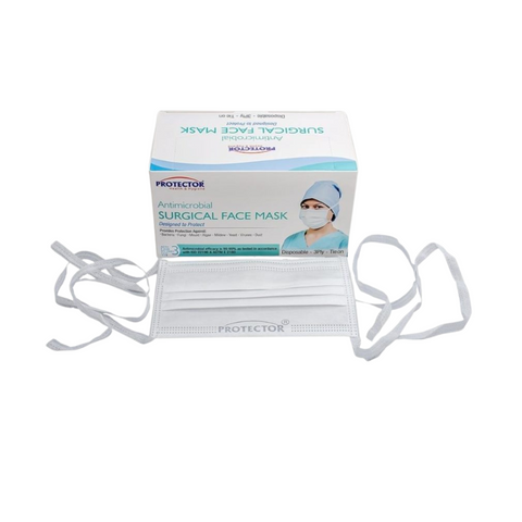 Antiviral & Antimicrobial Surgical Face Masks