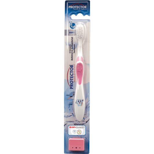 Protector® Antiviral Antibacterial Toothbrush -Toddlers